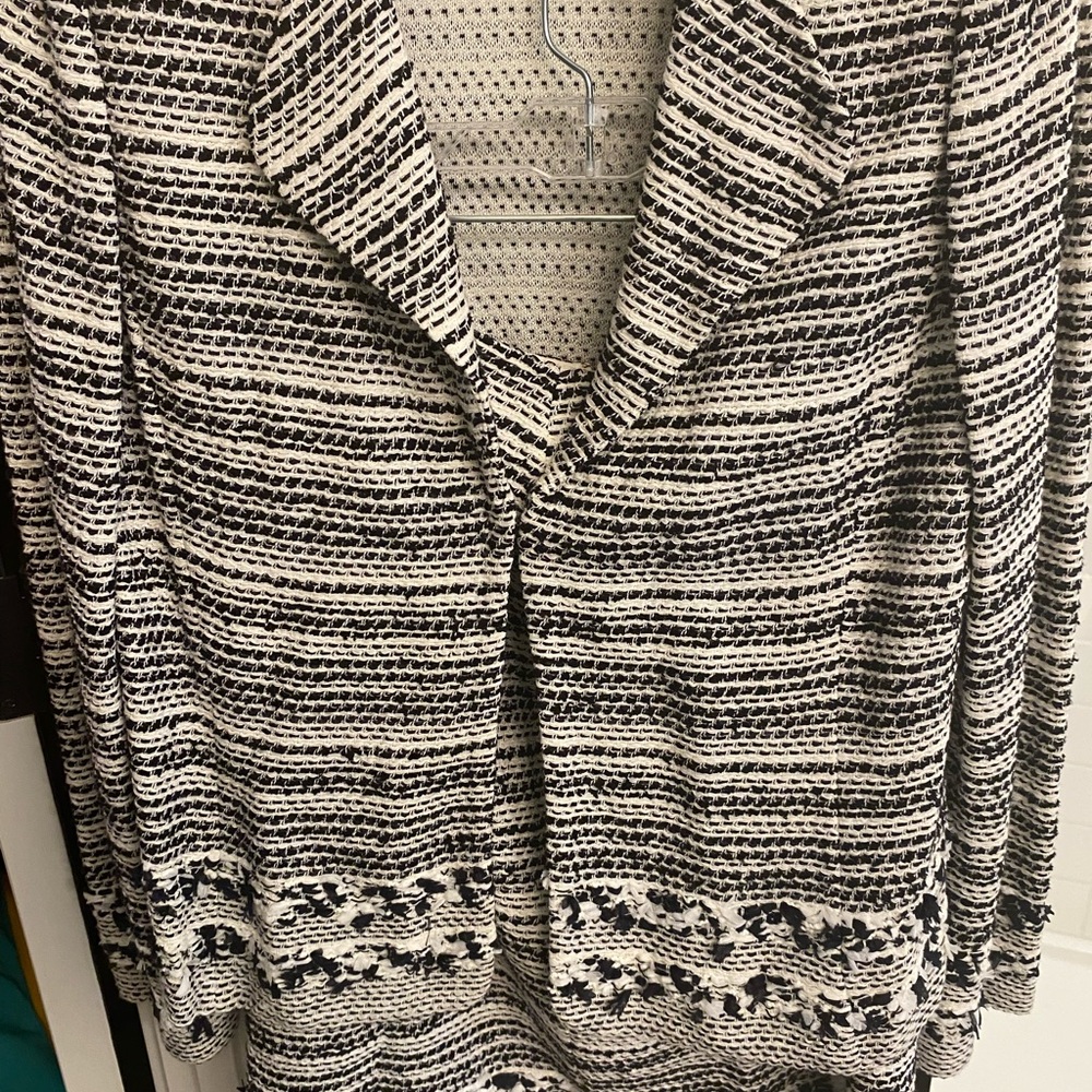 St. John Monochrome Knit Blazer